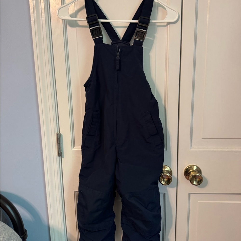 Kids Snowbib NEVER WORN Navy Blue Overalls Waterproof 5T